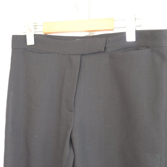 Ann Demeulemeester Black Wool Tapered Pants Sz 2 - Picture 5 of 7